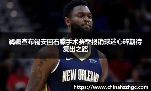 鹈鹕宣布锡安因右膝手术赛季报销球迷心碎期待复出之路